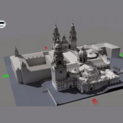 The cathedral of Santiago de Compostela