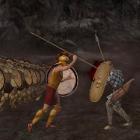 The battle of Thermopylae